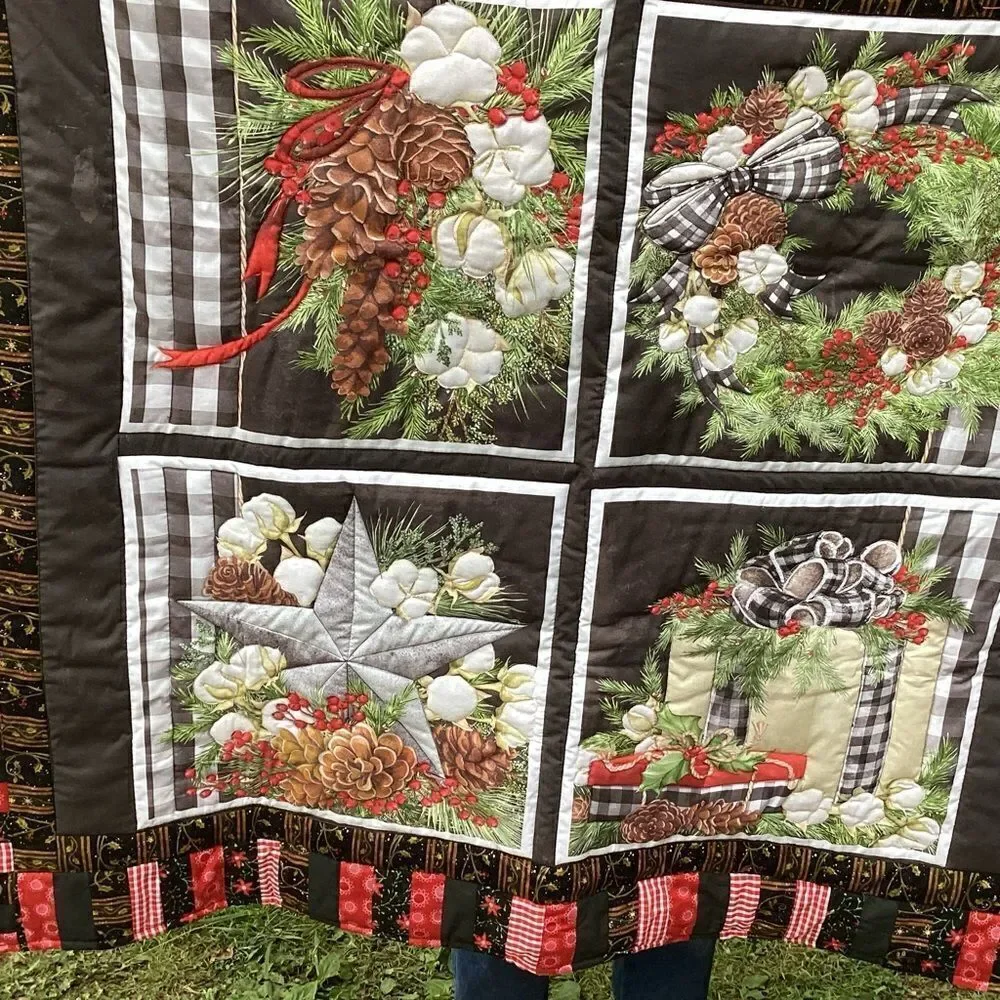 NWT. Hand Crafted from all new 100% cotton fabrics in a smoke free home.
